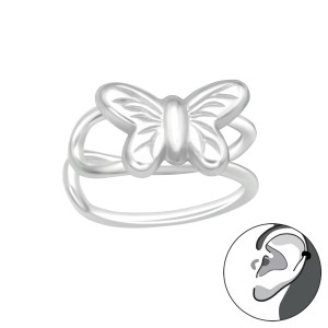 Cercel ear cuff din argint cu fluturas model DiAmanti DIA40363 (Argint 925‰ 0,4 g.)